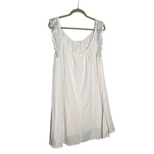 Vintage Amanda Rich Light Pale Pink Nightgown